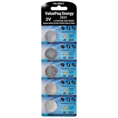 DANTONA Dantona VAL-2025-5 3V 150mAh Lithium Coin Cell Battery VAL-2025-5